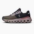 Damen On Cloudrunner 2 Wasserdicht oliv/mahagoni Laufschuhe 10