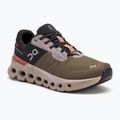 Damen On Cloudrunner 2 Wasserdicht oliv/mahagoni Laufschuhe
