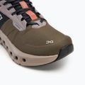 Damen On Cloudrunner 2 Wasserdicht oliv/mahagoni Laufschuhe 7