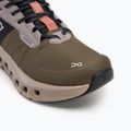 Damen On Running Cloudrunner 2 Wasserdicht oliv/mahagoni Laufschuhe 7