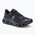 Women's On Cloudspark schwarz/blaubeerfarben Laufschuhe