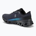 Women's On Cloudspark schwarz/blaubeerfarben Laufschuhe 3