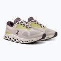 Herren Laufschuhe On Cloudstratus 3 Perle/Elfenbein 8