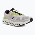 Herren Laufschuhe On Cloudstratus 3 Perle/Elfenbein