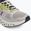 Herren Laufschuhe On Cloudstratus 3 Perle/Elfenbein 7