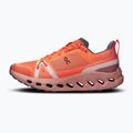 Damen On Cloudsurfer Trail Flamme/Staubrosa Laufschuhe 10