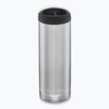 Klean Kanteen TKWide Cafe Cap 473 ml Thermobecher aus gebürstetem Edelstahl