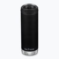Klean Kanteen TKWide Cafe Cap Thermobecher 473 ml schwarz