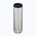 Thermobecher Klean Kanteen TKWide VI Cafe Cap 592 ml brushed stainless
