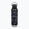 Klean Kanteen Classic VI schwarz camo Reiseflasche 2