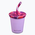 Klean Kanteen Kid's Steel Straw Lid 296 ml Krokusblütenbecher