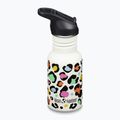 Klean Kanteen Flip Seal Sport Cap Straw Kinderreiseflasche 355 ml Leopardenmuster