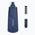 Softflask LifeStraw Peak Squeeze Halterung blau