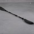 AQUASTIC 2-teiliges Kajakpaddel 200-220 cm schwarz AQS-KPD002 11