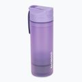 Trinkflasche mit Filter Bachgold Selfpress Waterfilter 500 ml Lila