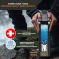 Trinkflasche mit Filter Bachgold Selfpress Waterfilter 500 ml Weiß 2