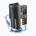 Trinkflasche mit Filter Bachgold Selfpress Waterfilter XL 800 ml Schwarz