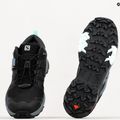 Trekkingschuhe Damen Salomon X Ultra 4 GTX schwarz-blau L412896 12