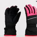 Skihandschuhe Kinder Reusch Alan schwarz-rosa 6/61/115 6