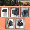 Rockbros Haustierträger Fahrradtasche 30140028 25 l schwarz 9