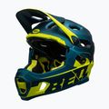 Bell FF Super DH MIPS Spherical matt glänzend blau/hiviz Fahrradhelm