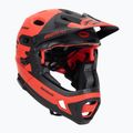 Bell Fahrradhelm FF Super DH MIPS Spherical fasthouse matt glänzend rot/schwarz