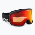 Giro Cruz schwarz wordmark/amber scarlet Skibrille