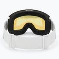 Skibrille Giro Cruz white wordmark/ yellow boost 3