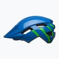 Bell Sidetrack II Integrated MIPS Jr Kinder Fahrradhelm glänzend blau/grün 2