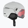 Giro Orbit Spherical matt hellgrau/vivid ember Skihelm 4