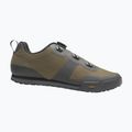 Plattform-Fahrradschuhe Herren Giro Tracker Boa dark shadow/trail green