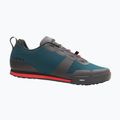 Plattform-Fahrradschuhe Herren Giro Tracker Fastlace harbor blue/bright red