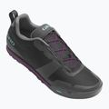 Damen Plateau Radschuhe Giro Tracker Fastlace schwarz/throwback lila 2