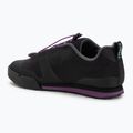 Damen Plateau Radschuhe Giro Tracker Fastlace schwarz/throwback lila 3