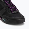 Damen Plateau Radschuhe Giro Tracker Fastlace schwarz/throwback lila 7