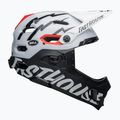 Bell Fahrradhelm FF Super DH MIPS Spherical fasthouse matt glänzend schwarz/weiss 2