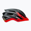 Bell Drifter Integrated MIPS Fahrradhelm matt glänzend grau/Infrarot 2