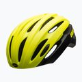 Bell Avenue matt glänzend hiviz/schwarz Fahrradhelm