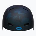 Bell Span Kinderhelm mattschwarz blau/camo 3