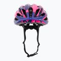 Giro Raze Kinder Fahrradhelm Beere blaue Blumen 2