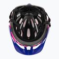 Giro Raze Kinder Fahrradhelm Beere blaue Blumen 5