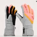 Skihandschuhe Kinder ZIENER Loriko AS grau-rosa 81993 9