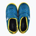 Nuvola Classic Bedruckte glitzernde blaue Kinder Winter Hausschuhe 12