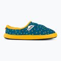 Nuvola Classic Bedruckte glitzernde blaue Kinder Winter Hausschuhe 2