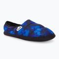 Nuvola Classic Gedruckt tempesta blau Winter Hausschuhe
