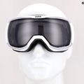 Skibrille UVEX Downhill 21 VPX white/variomatic polavision 55//39/13 11