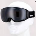 Skibrille Alpina Double Jack Mag Q-Lite black matt/mirror black 12