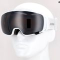 Skibrille Alpina Double Jack Mag Q-Lite white gloss/mirror black 13