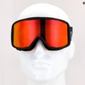 Skibrille Kinder Atomic Count Jr Cylindrical black/red flash AN51692 9