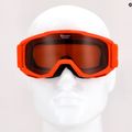 Skibrille für Kinder Alpina Piney pumpkin matt/orange 10